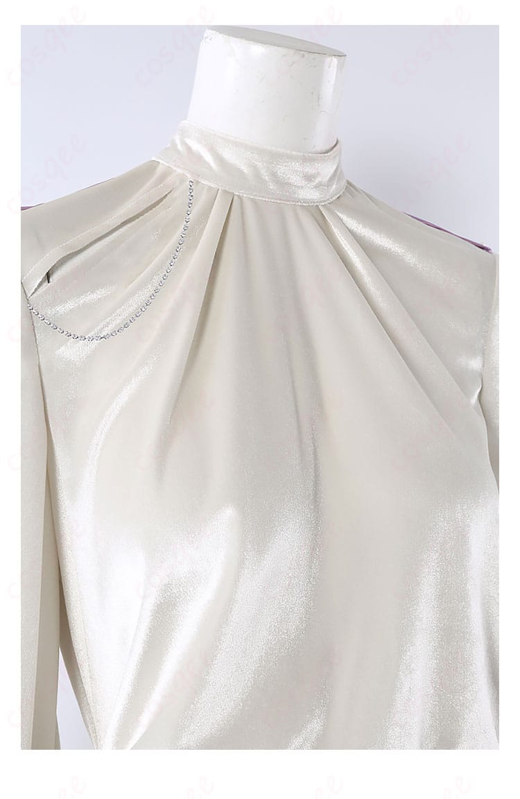 ALIEN STAGE ルカ コスプレ衣装 トップス装飾詳細 繊細な刺繍とアクセントが美しい仕上がり