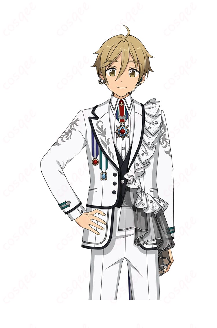 真白友也(Ra*bits)コスプレ衣装のキャラクター画像。あんさんぶるスターズ!!の純真な真白友也を忠実に再現したコスプレ衣装。詳細を見るためにクリック