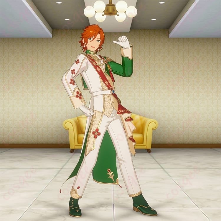 あんさんぶるスターズ！！ 三毛縞斑の放浪騎士コーデを着やすく再現したコスプレ衣装 - 1枚目の画像