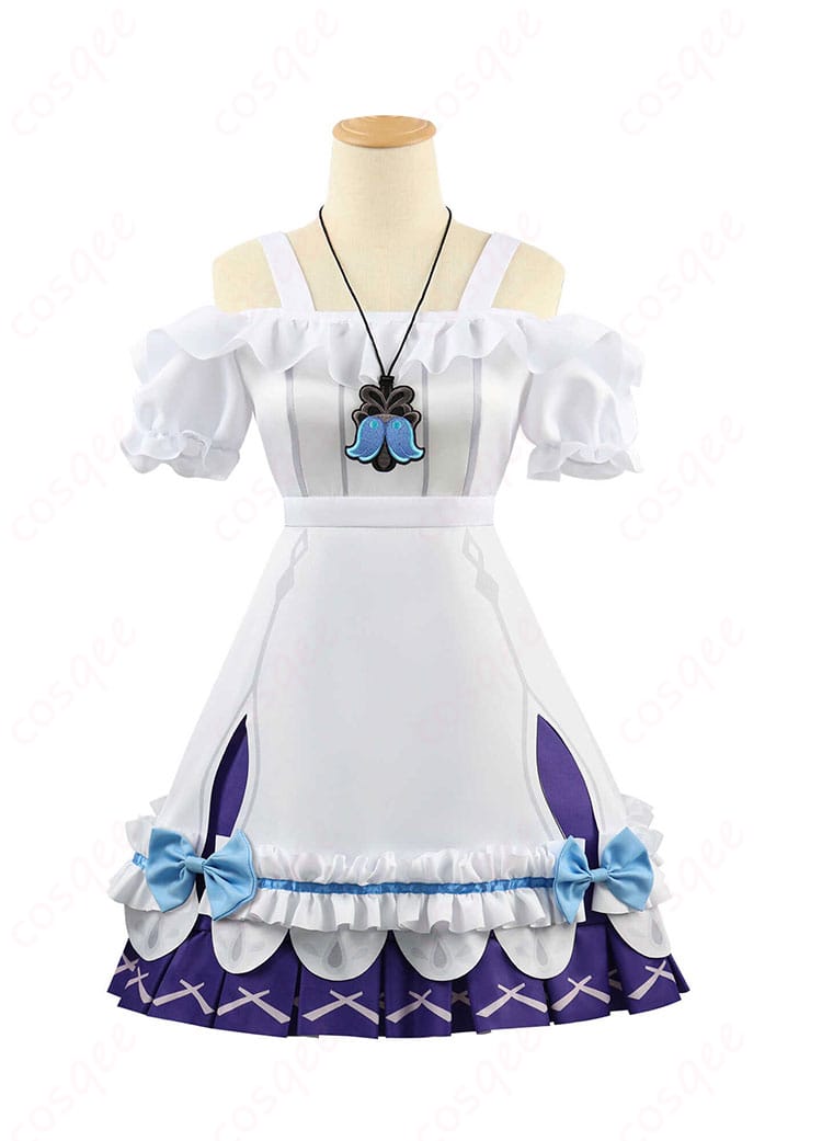 原神 クリーヴ コスプレ衣装 正面画像 - クリーヴのコスプレ衣装の正面ビュー、ディテールまで忠実に再現