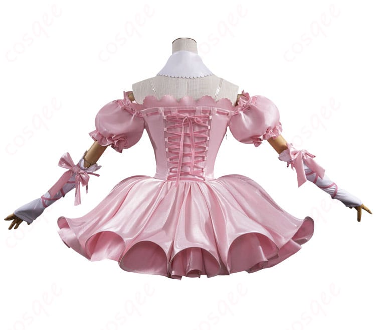 しな歌唄のコスプレ衣装背面図|細部まで忠実再現