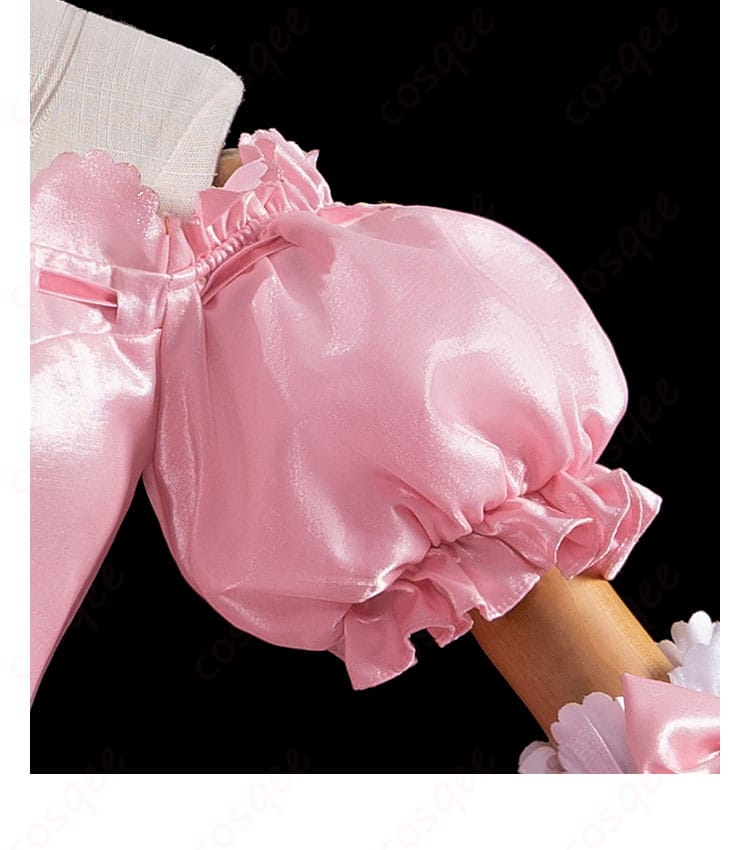 肩袖装飾細部|高品質素材使用のコスプレ衣装