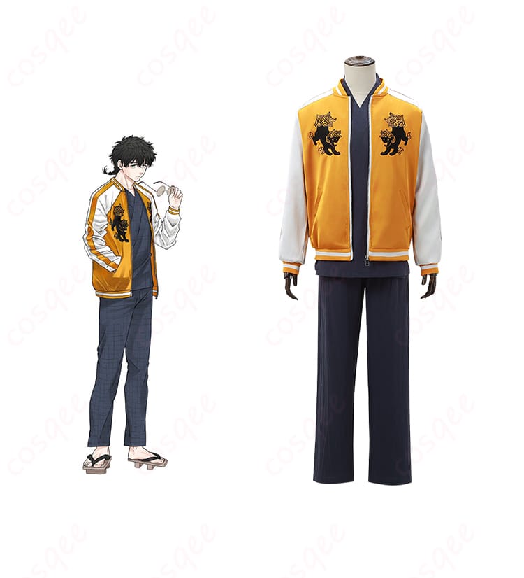 WIND BREAKER 十亀条 コスプレ衣装 正面とキャラクターのイメージを忠実に再現したコスプレ衣装。