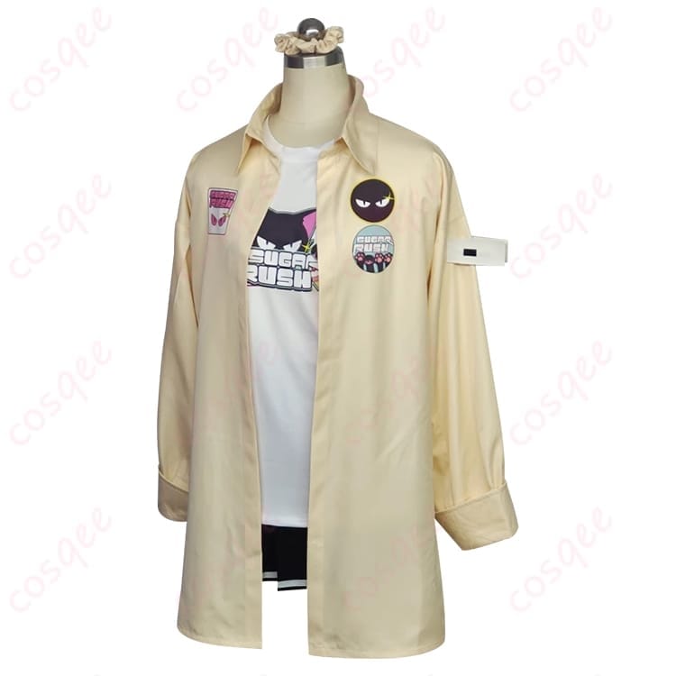 ブルーアーカイブ 柚鳥ナツ バンド風コスプレ衣装 軽やかで写真映えする着こなし - 2枚目の画像