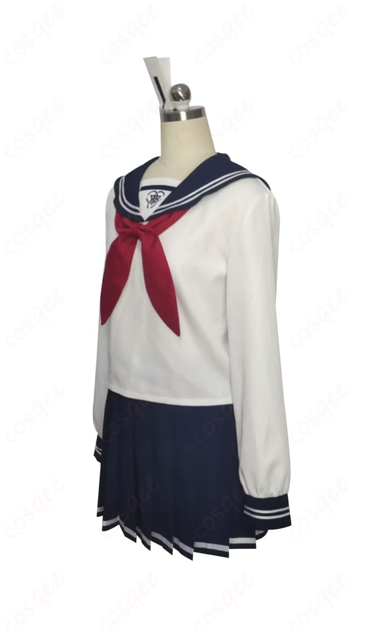 ブルーアーカイブ 柚鳥ナツ コスプレ衣装 左側の装飾ディテール 制服の細部