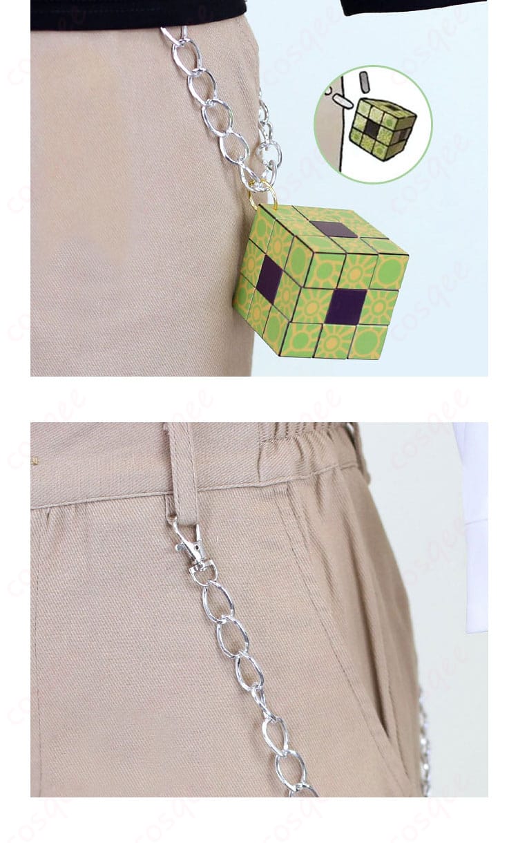 魔方(ルービックキューブ)の装飾、N(エヌ)コスプレ衣装にピッタリな魔方