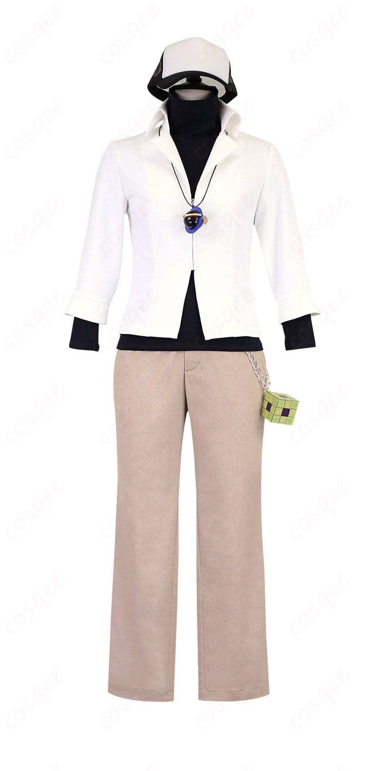 商品正面図、ポケモンBW N(エヌ)のコスプレ衣装