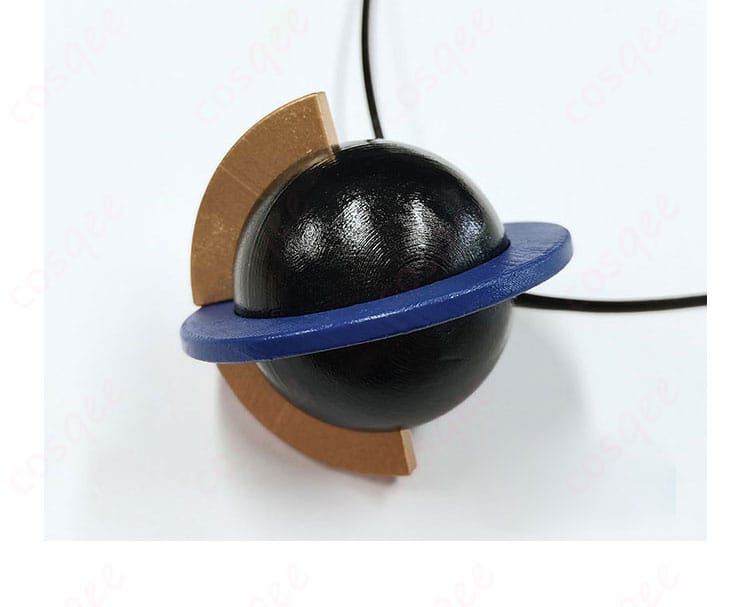 ネックレス装飾、N(エヌ)コスプレ衣装の細部ディテール