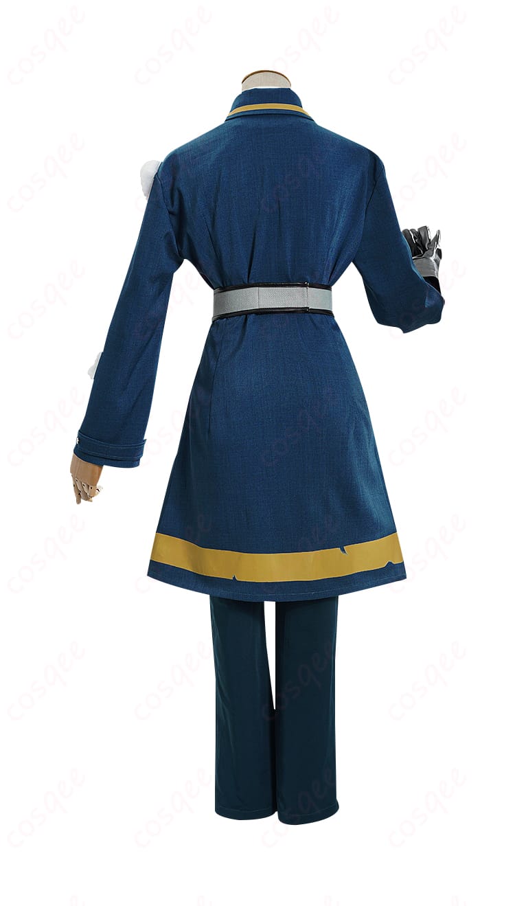 IdentityV 火災調査員(フロリアン・ブランド)コスプレ衣装 背面。衣装全体のデザインと背面のディテールをチェック!