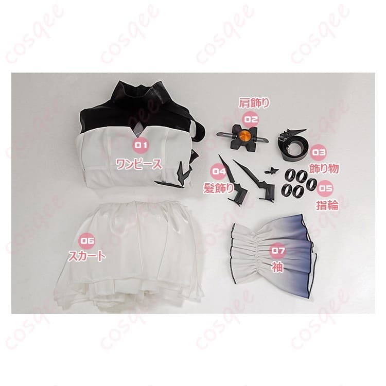 アークナイツ テレジアの荘厳な装いを楽しむコスプレ衣装｜写真映えと装飾美が魅力 - 7枚目の画像