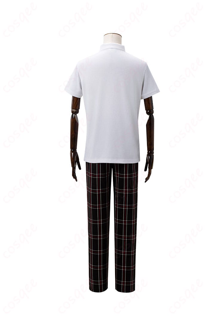 ペルソナ5 雨宮蓮 コスプレ衣装 背面のディテール。細部までこだわったデザインが特徴です。