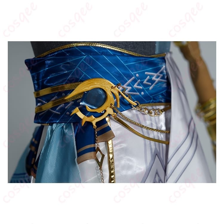 恋と深空 ホムラの潮汐の神スタイルを艶やかに纏う写真映えコスプレ衣装 - 4枚目の画像