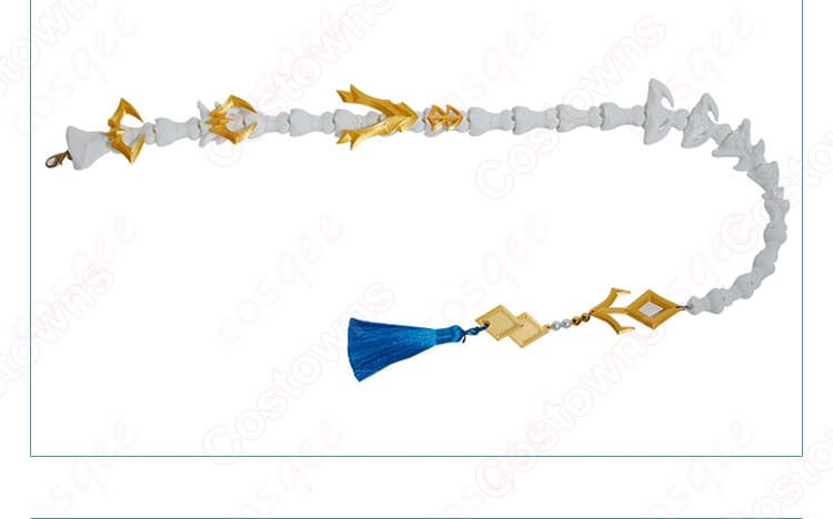 背中の装飾細部、ホムラの背飾りの詳細なデザイン