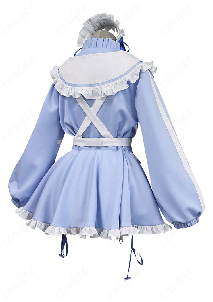 商品背面のコスプレ衣装の詳細画像(グリッドマンユニバース 宝多六花)