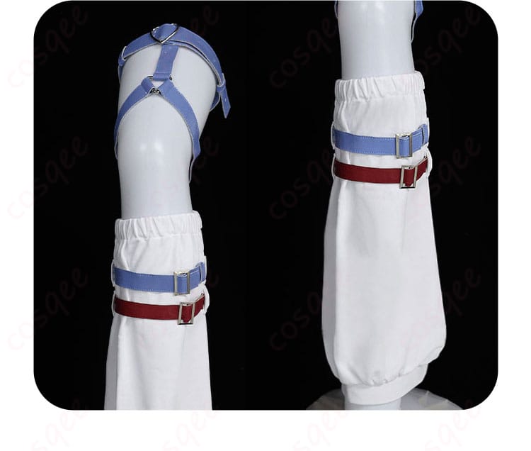 腿部装飾のディテール画像(グリッドマンユニバース 宝多六花 コスプレ衣装)