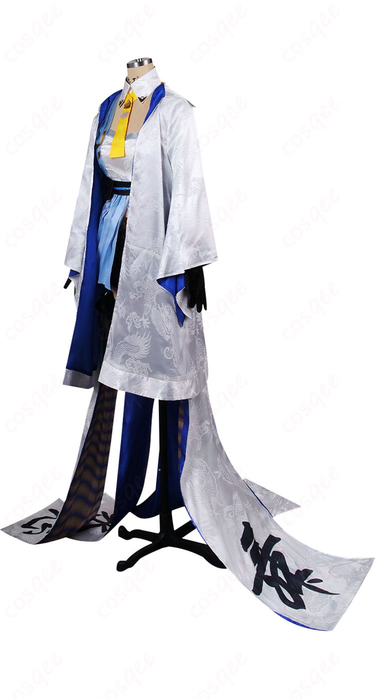 アークナイツ リィンのコスプレ衣装側面の写真。高品質な素材で作られたコスプレ衣装。