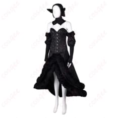 ダンジョン飯 マルシル ハロウィン向けコスプレ衣装 透け感ビスチェで写真映えするエレガントセット - 2枚目の画像（サムネイル）