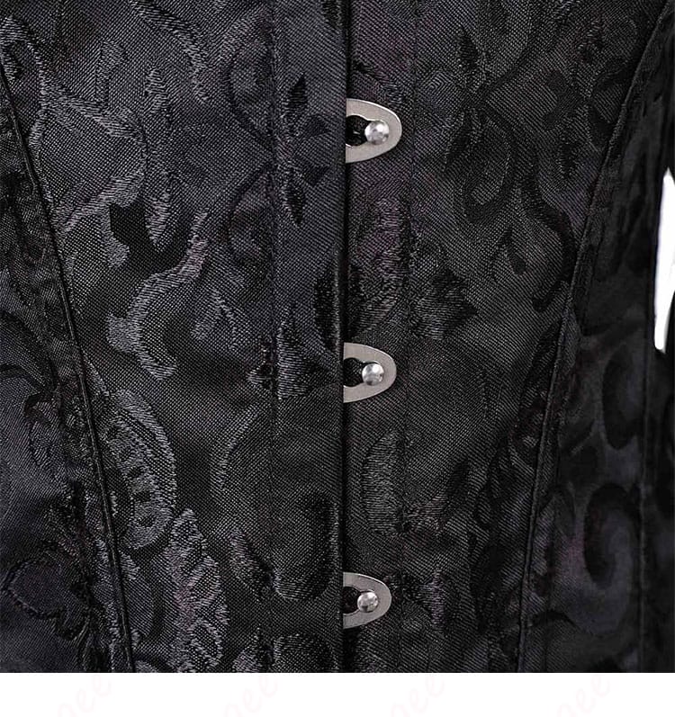 ダンジョン飯 マルシル・ドナトー ハロウィン コスプレ衣装 門襟装飾の詳細 - 精巧な刺繍とデザイン