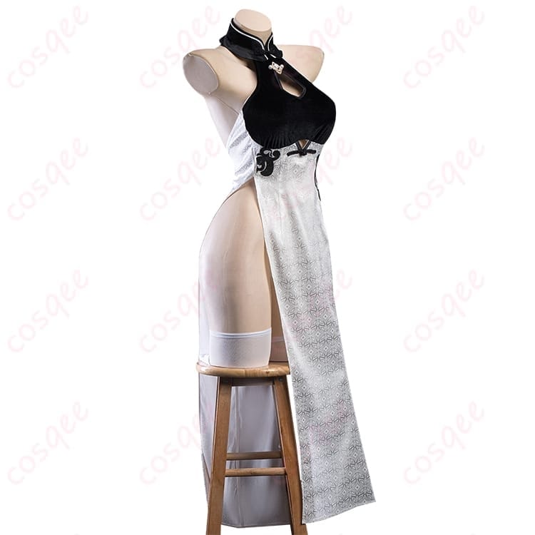 アズールレーン ペーター・シュトラッサー 艶書美玉 コスプレ衣装 上品チャイナで写真映え抜群 - 2枚目の画像