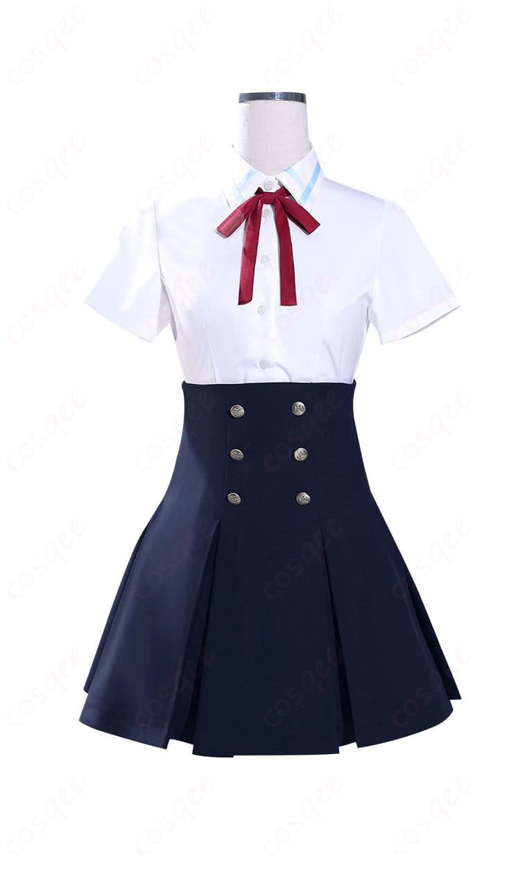 アスナの内搭シャツの前面詳細。高品質な生地と仕立てが見て取れます。