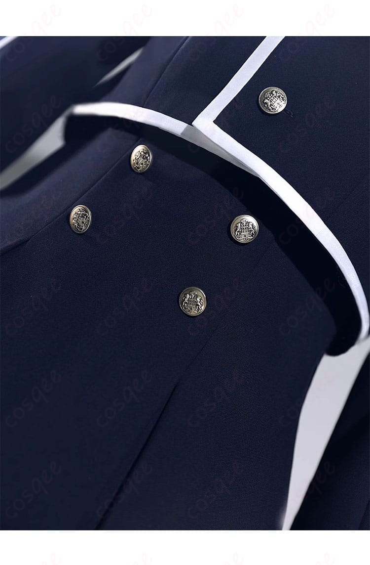 アスナコスプレ衣装の衣裾装飾の詳細。ディテールにこだわった美しいデザイン。