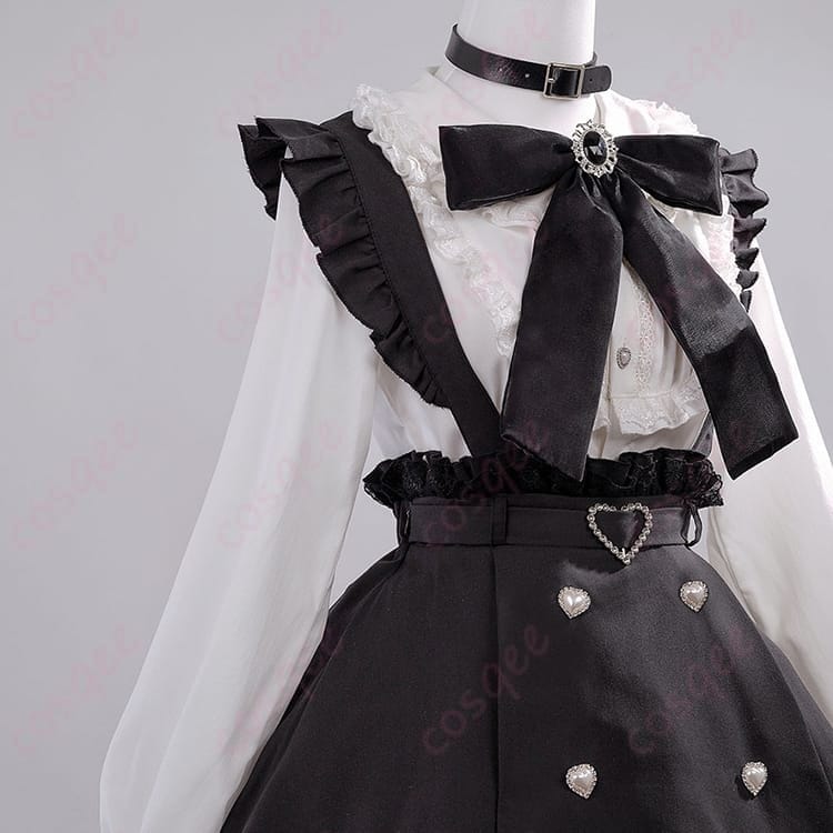 初音ミクの地雷系ガーリーコーデで甘辛に決まるコスプレ衣装 - 3枚目の画像