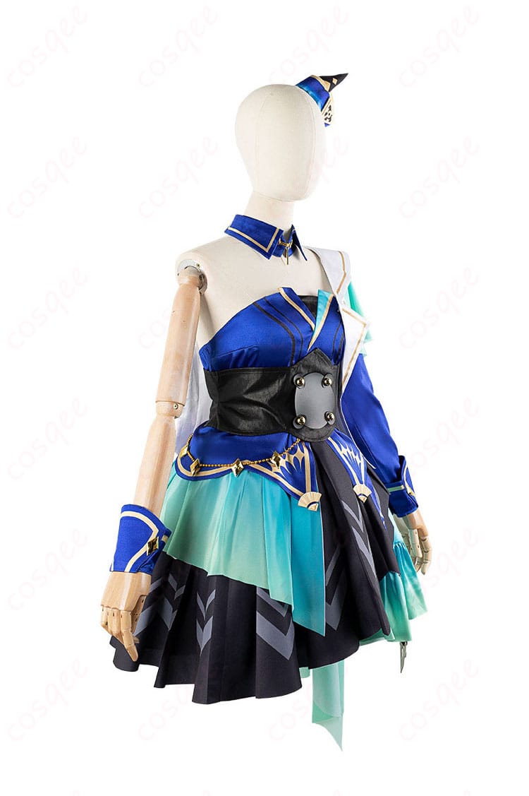 ウマ娘 ヴィルシーナ コスプレ衣装の右側面の写真