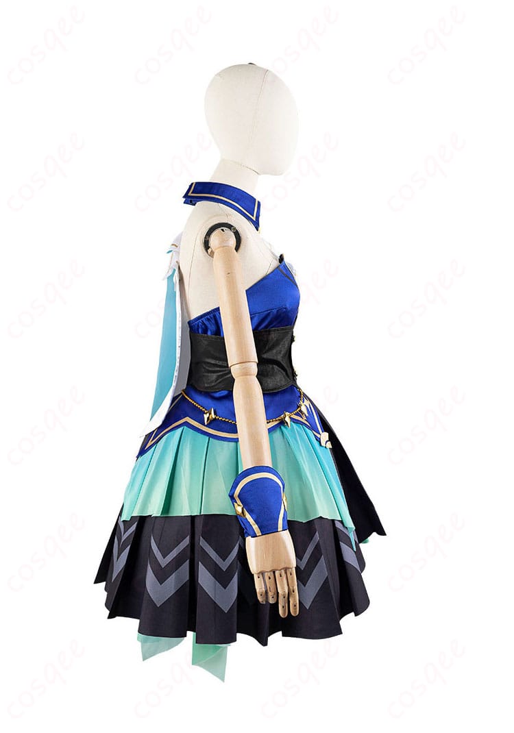 ヴィルシーナ コスプレ衣装の右側装飾ディテール