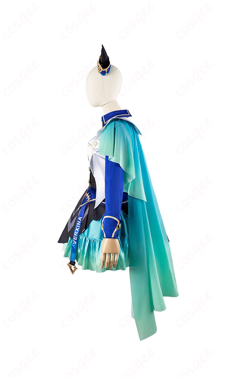 ヴィルシーナ コスプレ衣装の左側装飾ディテール