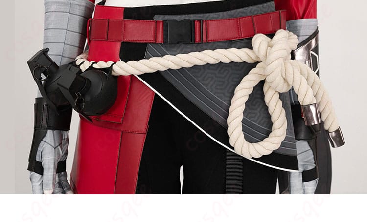 エーペックスレジェンズ レイス コスプレ衣装 腰部装飾詳細