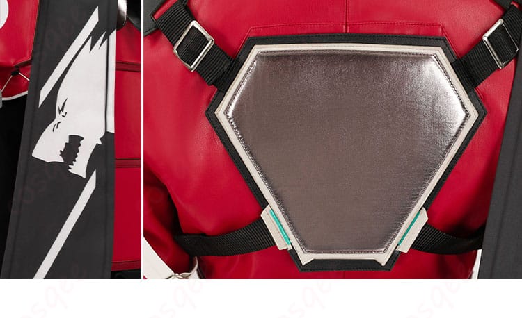 エーペックスレジェンズ レイス コスプレ衣装 背面装飾詳細