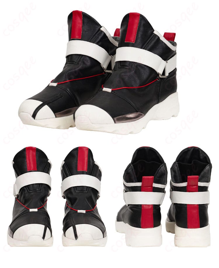 エーペックスレジェンズ レイス コスプレ衣装 靴装飾詳細