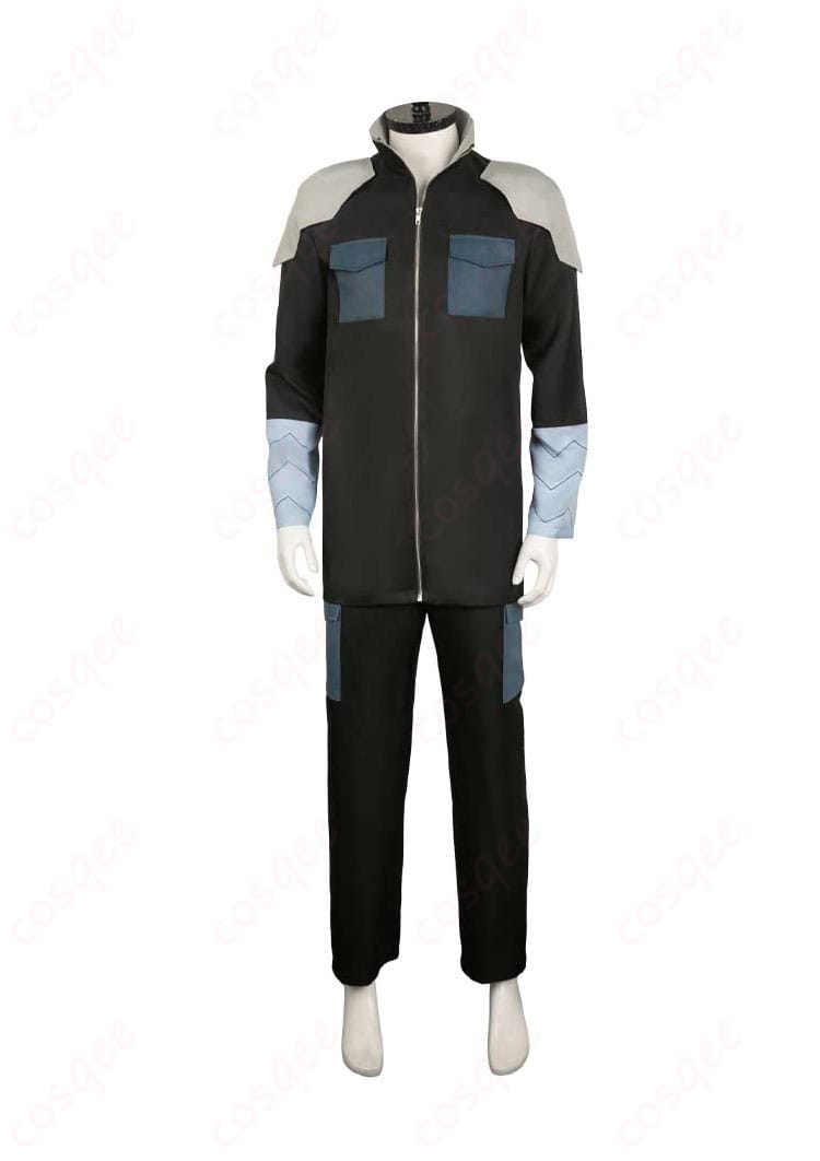 怪獣8号 保科宗四郎 コスプレ衣装 正面の詳細。高い再現度で作られた上着とズボンのセット。