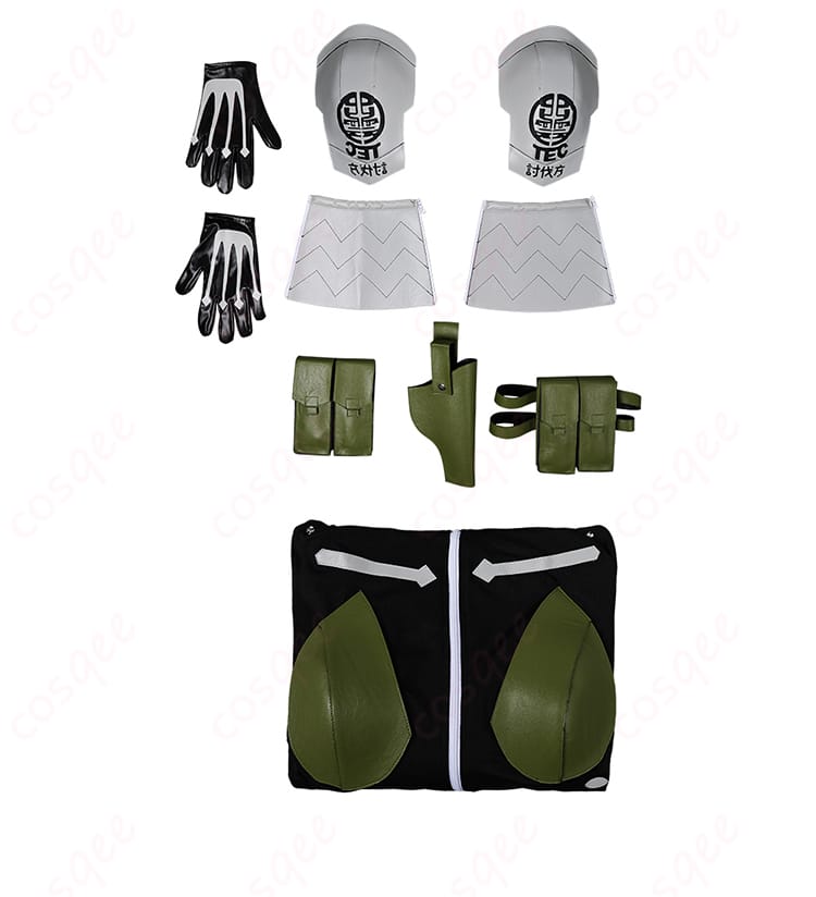 亜白ミナ コスプレ衣装セットの内容。すべてのアイテムが揃った完全なコスプレセット。