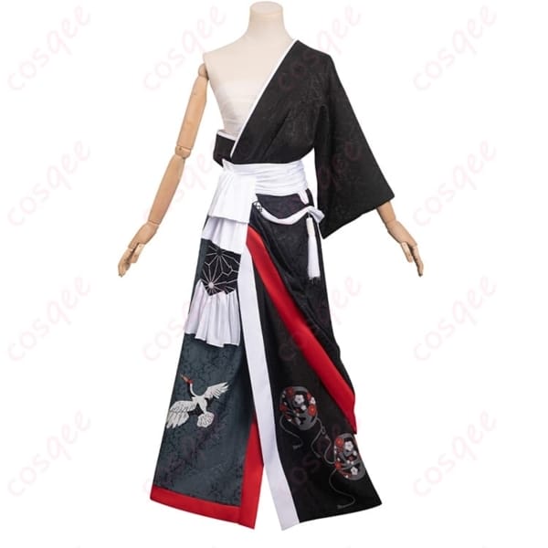 FF14 夜鶴胴着 コスプレ衣装 和装武士テイストで凛々しく写真映えする一着