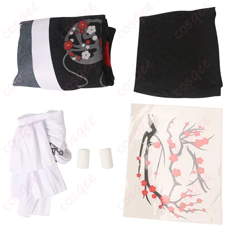 FF14 夜鶴胴着 コスプレ衣装 和装武士テイストで凛々しく写真映えする一着 - 7枚目の画像