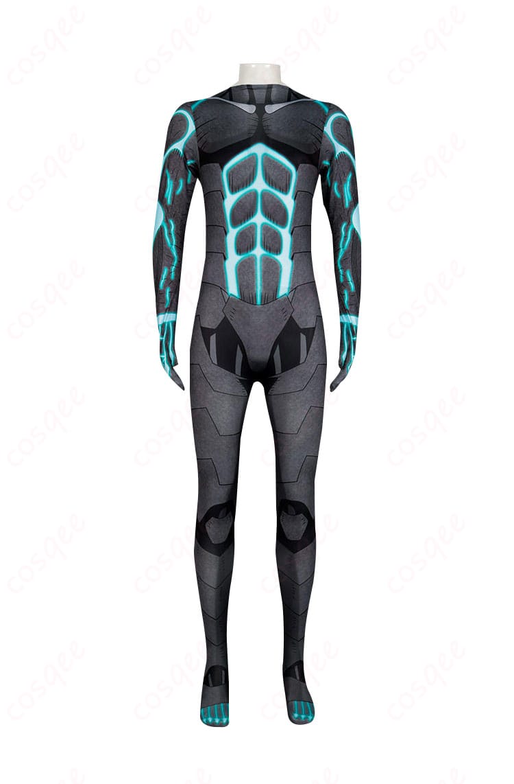 日比野カフカの怪獣清掃業者制服コスプレ衣装の正面写真。