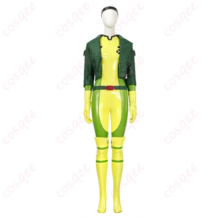X-MEN ローグの存在感を纏うコスプレ衣装 鮮烈配色で写真映えし動きやすい設計 - 1枚目の画像