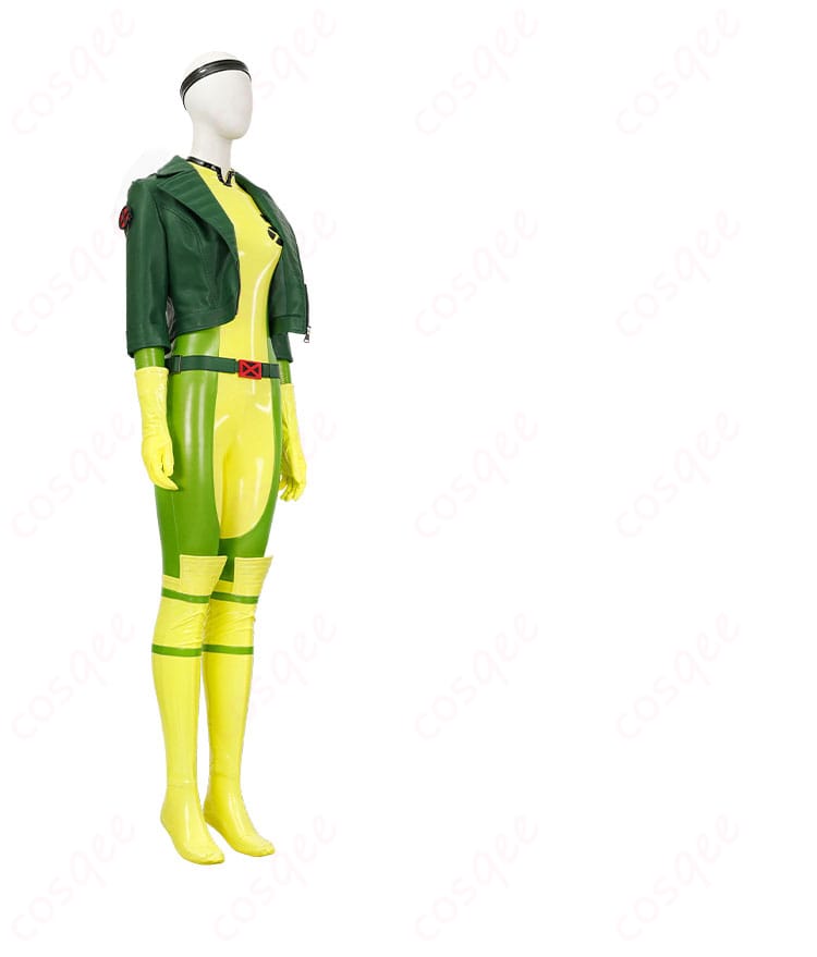 X-MEN ローグ コスプレ衣装 サイドビュー