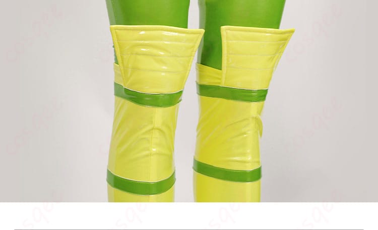 X-MEN ローグ コスプレ衣装 ブーツ装飾の詳細