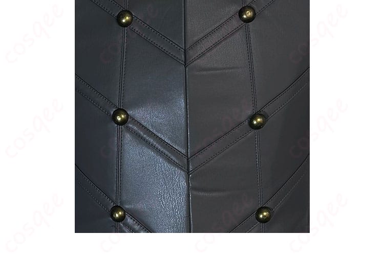 ペルソナ5 ザ・ロイヤル 雨宮蓮 怪盗服 コスプレ衣装 内搭マスターのボタン装飾ディテール