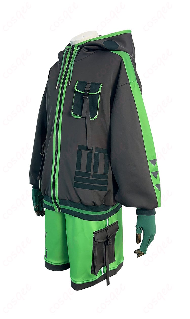 モブサイコ100 Ⅲ 影山茂夫 コスプレ衣装 左側図 - 精緻な衣装デザイン