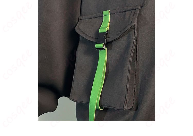 モブサイコ100 Ⅲ 影山茂夫 コスプレ衣装 衣袋装飾のディテール - 精巧なディテール