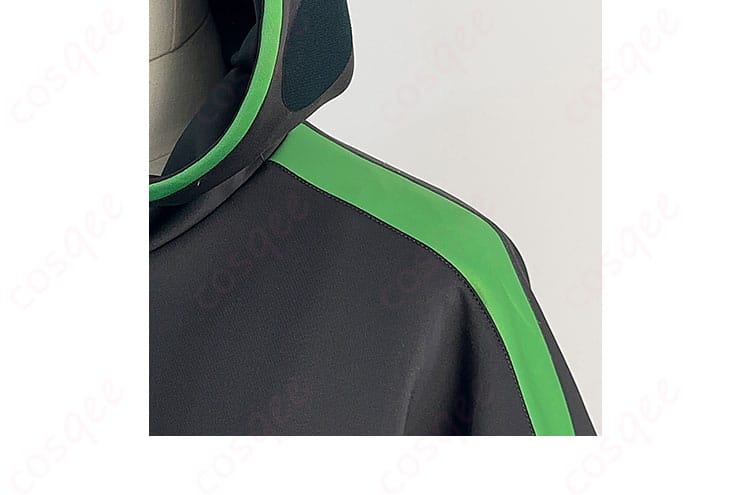 モブサイコ100 Ⅲ 影山茂夫 コスプレ衣装 衣肩装飾のディテール - サイバーパンクver. の特徴