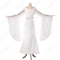 ロード・オブ・ザ・リングのガラドリエルを気品高く再現するロングドレス衣装 - 4枚目の画像（サムネイル）