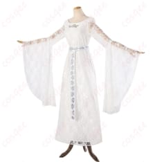 ロード・オブ・ザ・リングのガラドリエルを気品高く再現するロングドレス衣装 - 3枚目の画像（サムネイル）