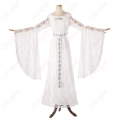 ロード・オブ・ザ・リングのガラドリエルを気品高く再現するロングドレス衣装 - 1枚目の画像（サムネイル）