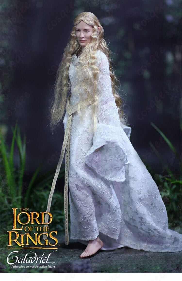 ロード・オブ・ザ・リング ガラドリエル コスプレ衣装 キャラクター画像 - 高忠実度再現、エルフ女王の魅力を表現