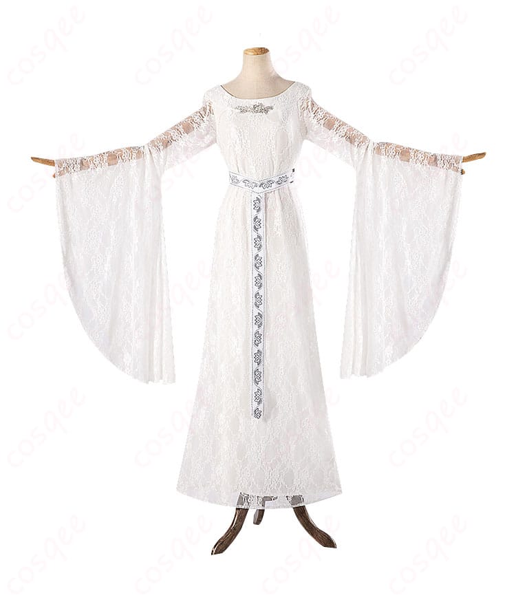 ロード・オブ・ザ・リング ガラドリエル コスプレ衣装 正面画像 - 完璧なデザインで映画キャラクターを再現