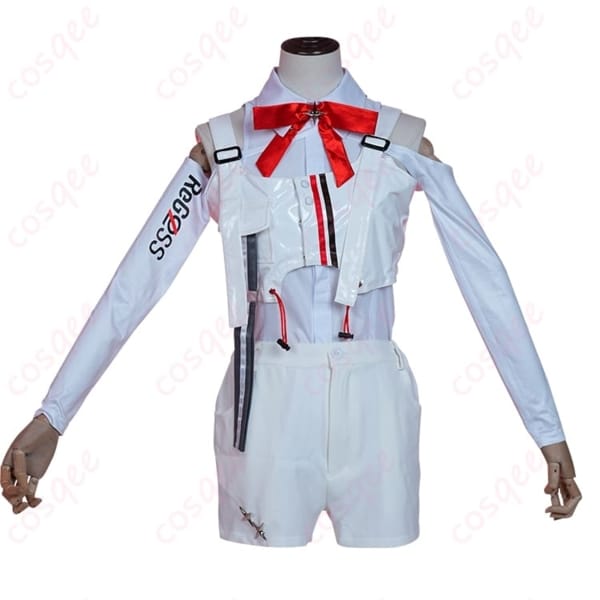 ホロライブ ReGLOSS 音乃瀬奏のモード映えコスプレ衣装、直線的シルエットで写真栄え